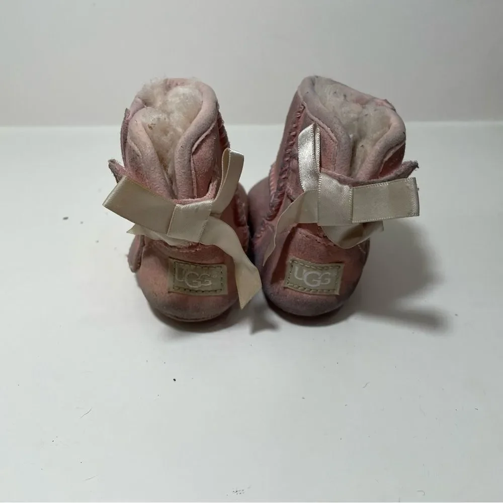 Ugg Baby Pink Bailey Bow Boots